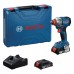 BOSCH GDX 18V-285 PROFESSIONAL Rázový uťahovač, 2x GBA 18V 2.0Ah, kufor 06019N2122