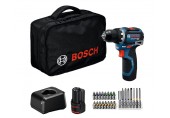 BOSCH GSR 12V-32 PROFESSIONAL Vŕtací skrutkovač, 2x 2.0Ah, taška, 24ks AC 06019N7006