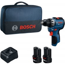 BOSCH GSR12V-31 PROFESSIONAL Aku vŕtací skrutkovač, 2x 12V/2,0Ah, taška 06019S6002