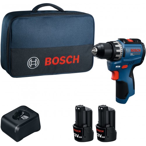BOSCH GSR12V-31 PROFESSIONAL Aku vŕtací skrutkovač, 2x 12V/2,0Ah, taška 06019S6002 BOSCH GSR12V-31 PROFESSIONAL Aku vŕtací skrutkovač, 2x 12V/2,0Ah, taška 06019S6002