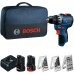 BOSCH GSR12V-31 PROFESSIONAL Aku vŕtací skrutkovač, 12V/2,0Ah+3,0Ah, taška 06019S6005
