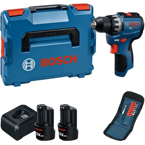 BOSCH GSR12V-31 PROFESSIONAL Aku vŕtací skrutkovač, 2x 12V/2,0Ah, L-BOXX 06019S6013 BOSCH GSR12V-31 PROFESSIONAL Aku vŕtací skrutkovač, 2x 12V/2,0Ah, L-BOXX 06019S6013