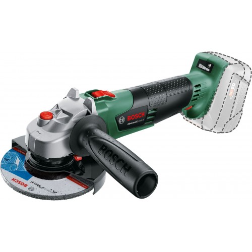 BOSCH AdvancedGrind 18 Akumulátorová uhlová brúska (bez akumulátora a nabíjačky) a 06033D9