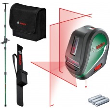 BOSCH UniversalLevel 3 Krížový čiarový laser + Teleskopická tyč TP 320 0603663903