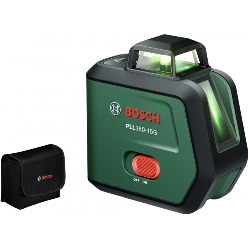 BOSCH PLL360-15G UNI Krížový čiarový laser 0603663K00 BOSCH PLL360-15G UNI Krížový čiarový laser 0603663K00