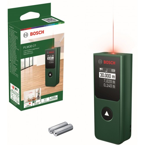 BOSCH PLM30-21 Digitálny laserový merač vzdialeností 0603672K00