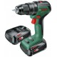 BOSCH UniversalImpact 18V-60(2x2,0Ah)+AL18V-20 Aku príklepový vŕtací skrutkovač 06039D7102