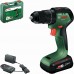 BOSCH PSB18V-60 Akumulátorové príklepové vŕtačky, 1x2,5Ah, Kufor 06039D730
