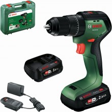 BOSCH PSB18V-60 Akumulátorové príklepové vŕtačky, 2x2,5Ah, Kufor 06039D7302
