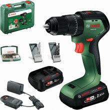 BOSCH PSB18V-60 Akumulátorové príklepové vŕtačky, x2,5Ah, Kufor 06039D7304