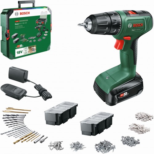 BOSCH EasyDrill 18V-40 Akumulátorový vŕtací skrutkovač 06039D8006