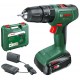 BOSCH EasyImpact 18V-40 (1x1,5Ah)+AL18V-20 Aku príklepový vŕtací skrutkovač 06039D8101