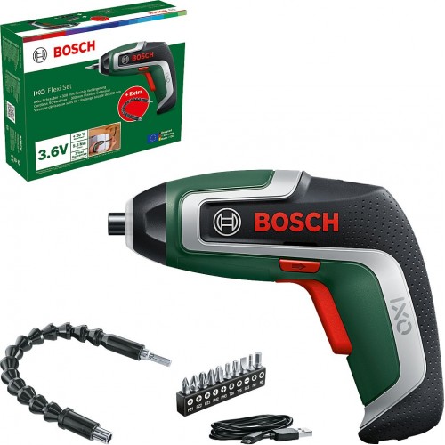 BOSCH Súprava IXO 7 Flexi - Súprava Flexi Akumulátorový skrutkovač 06039E000A