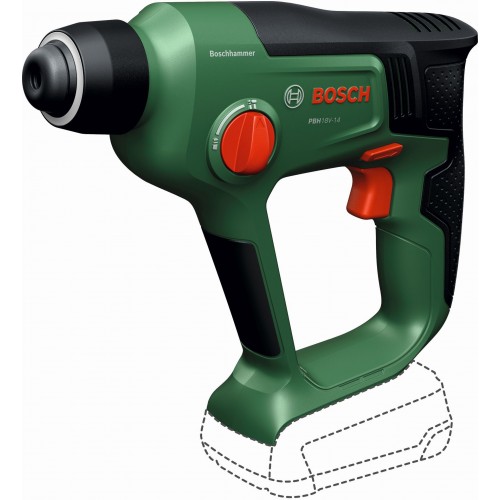 BOSCH PBH 18V-14 Akumulátorové vŕtacie kladivo 06039E6002