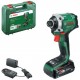 BOSCH UID 18V-210 Rázový uťahovač 1× akumulátor 2,0 Ah a nabíječka 06039E7000