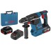 BOSCH GBH 18V-26 PROFESSIONAL Akumulátorové vŕtacie kladivo, kufor, 2 x 6,0 Ah 0611909003