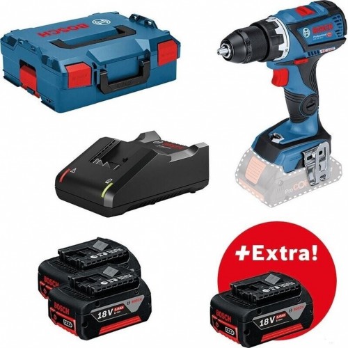 BOSCH GSR 18V-60 C Akumulátorový vŕtací skrutkovač, 18V 3x5.0Ah 0615990L8E