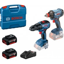 BOSCH Kombinovaná súprava GDX 180-LI + GSR 18V-50 + 2× akumulátory 5,0 Ah 0615990N3F