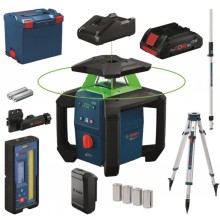BOSCH PROFESSIONAL GRL18V-4-34CVG+BT170+GR240 Stavebný rotačný laser 0615A500DH