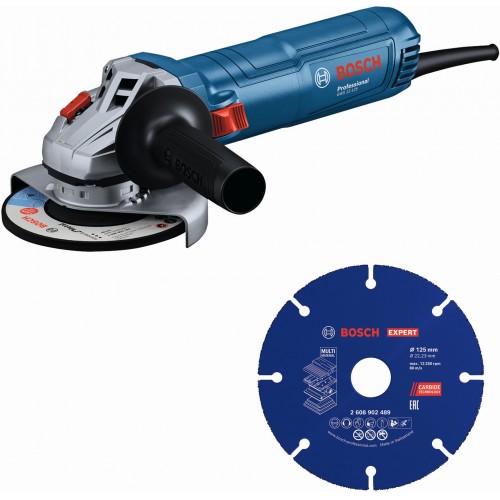BOSCH GWS 12-125 PROFESSIONAL Uhlová brúska, brúsny kotúč 0615A500GD BOSCH GWS 12-125 PROFESSIONAL Uhlová brúska, brúsny kotúč 0615A500GD