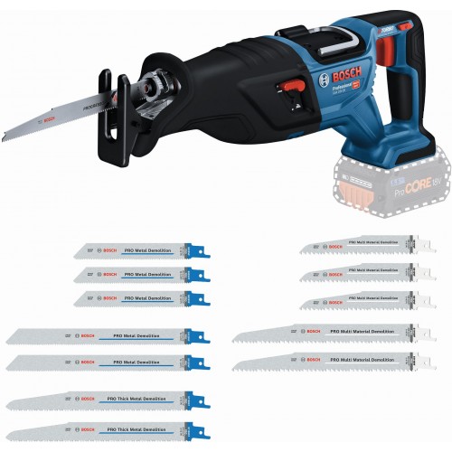 BOSCH GSA 18V-28 PROFESSIONAL + 25 ks súprava pílových listov 0615V0003G