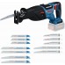 BOSCH GSA 18V-28 PROFESSIONAL + 25 ks súprava pílových listov 0615V0003G