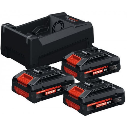 BOSCH PROFESSIONAL štartovacia súprava 3x EXBA18V-40 + GAL 12V/18V-80 0615V0005X BOSCH PROFESSIONAL štartovacia súprava 3x EXBA18V-40 + GAL 12V/18V-80 0615V0005X