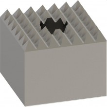BOSCH Oceľová zrnovacia platnička PRO SDS max-4C Steel Bush Head, 60 x 60 mm 1618623206