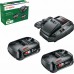 BOSCH Štartovacia sada 18 V (2x2,5 Ah + AL 1830 CV) 1600A011LD