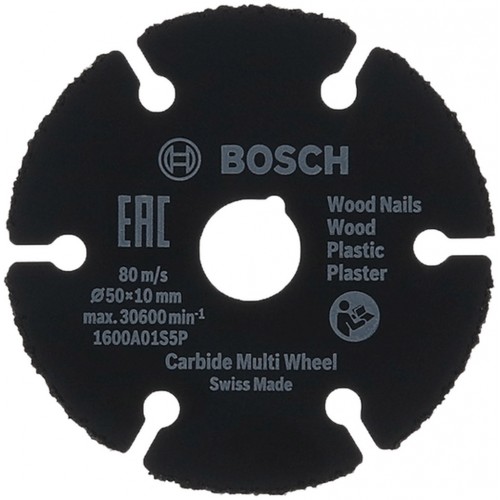 BOSCH Rezný kotúč Carbide Multi Wheel 1600A01S5X
