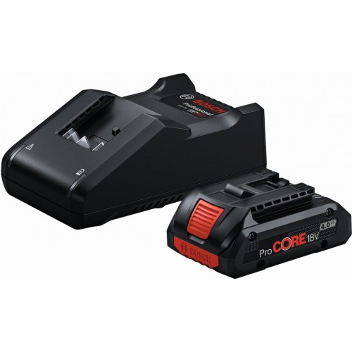 BOSCH ProCORE18V 4.0Ah + GAL 18V-40 PROFESSIONAL Základná súprava 1600A01U7U