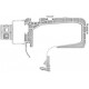 BOSCH Držiak na kábel PRO EPH, 40 káblov NYM 3 × 1,5 mm2 1600A032GE