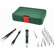 BOSCH 24-dielna súprava presného bitového skrutkovača 1600A039HT