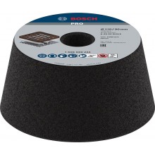 BOSCH Kónická brúsna miska PRO Metal, 90 x 110 x 55 mm, G60 1608600234