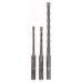 BOSCH 3-dielna sada príklepových vrtákov SDS plus-5, 6, 8, 10 mm 1617000118