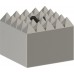 BOSCH Oceľová zrnovacia platnička PRO SDS max-4C Steel Bush Head, 60 x 60 mm 1618623205