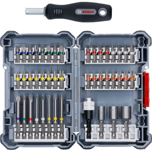 BOSCH 45dielna sada skrutkovacích bitov Pick and Click 2607017692