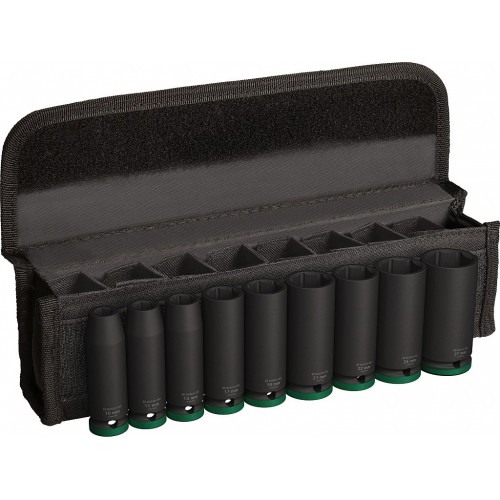 BOSCH Sada PRE Impact Socket Set, 1”, hlboké, 9 ks 2608003040