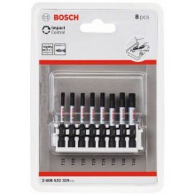 BOSCH Sada skrutkovacích bitov Impact Control, 8 ks 2608522329