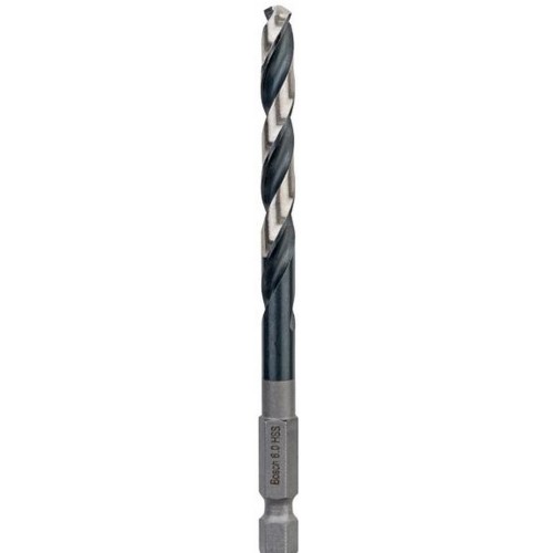 BOSCH Skrutkovitý vrták HSS so šesťhrannou stopkou 6,0 mm 2608577058