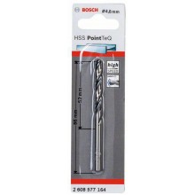 BOSCH Skrutkovitý vrták HSS PointTeQ 4,8 x 52 mm, 1ks 2608577164