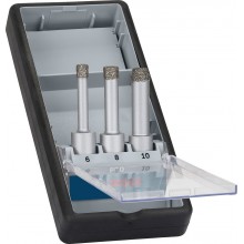 BOSCH Sada vrtákov PRO Ceramic dry, 6 x 33, 8 x 33, 10 x 33 mm, 3 ks 2608587145