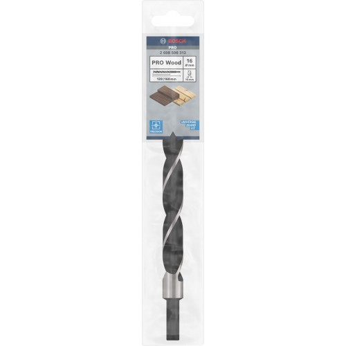 BOSCH Špirálový vrták do dreva 16 x 100 x 160 mm, d 10 mm 2608596313 BOSCH Špirálový vrták do dreva 16 x 100 x 160 mm, d 10 mm 2608596313