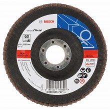 BOSCH Expert for Metal Lamelový brúsny kotúč X551, 125x22,23mm, 60, 2608606717