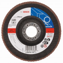 BOSCH Expert for Metal Lamelový brúsny kotúč X551, 125x22,23mm, 120, 2608607347