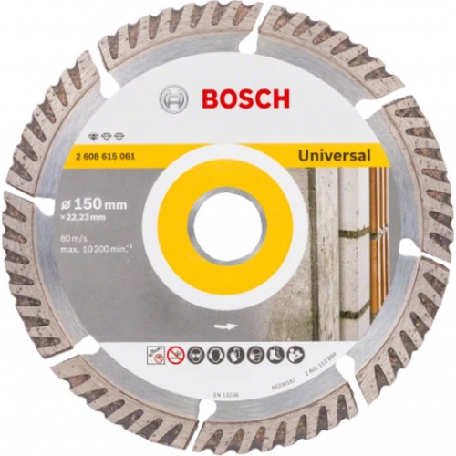 BOSCH Diamantový deliaci kotúč Standard for Universal 230 × 22,23 (balenie 10ks)2608615066
