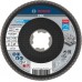 BOSCH Lamelový brúsny kotúč PRO X571, zalomený, 115 mm, G40, X-Lock 2608619197