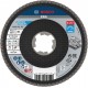 BOSCH Lamelový brúsny kotúč PRO X571, zalomený, 115 mm, G40, X-Lock 2608619197
