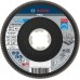 BOSCH Lamelový brúsny kotúč PRO X571, zalomený, 115 mm, G80, X-Lock 2608619199