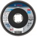 BOSCH Lamelový brúsny kotúč PRO X571, zalomený, 115 mm, G120, X-Lock 2608619200